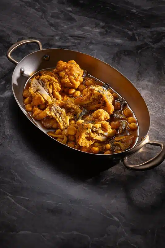 cauliflower-mafroum-meat-chickpeas-saffron